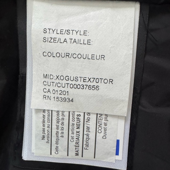 Canada Goose Women's Beige Hooded Puffer Jacket - Picture 8 of 8